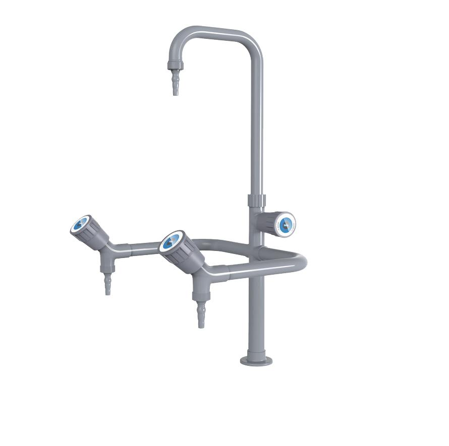 Triple Outlet Taps for Safe School Laboratory Sinks