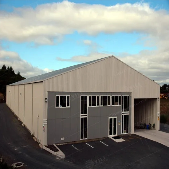 Fast Installation of Low Cost Prefabricated Steel Frame Warehouse