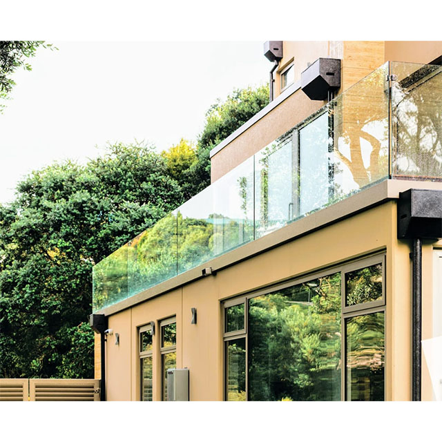 Top Value New Design Clear Tempered Toughened Glass Fencing Glass Balustrades