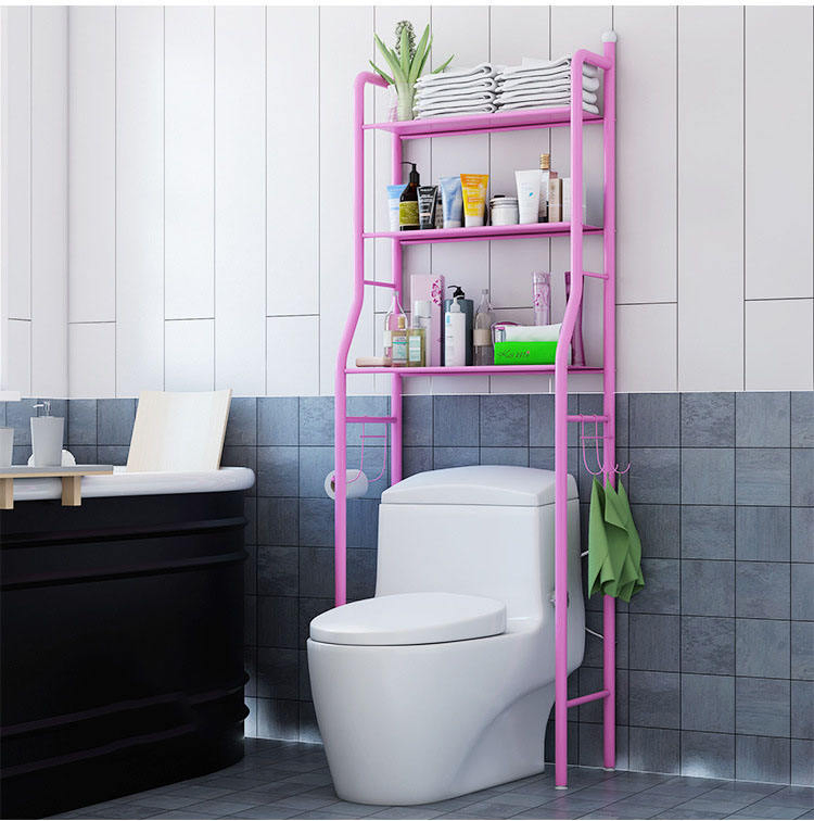 Toilet Shelf Organizer Towel Rack 3 Layers Toilet Storage Rack