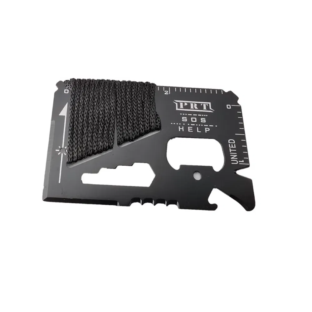 14-in-1 Multi Function Survival Pocket Card Tool Outdoor Ez29932