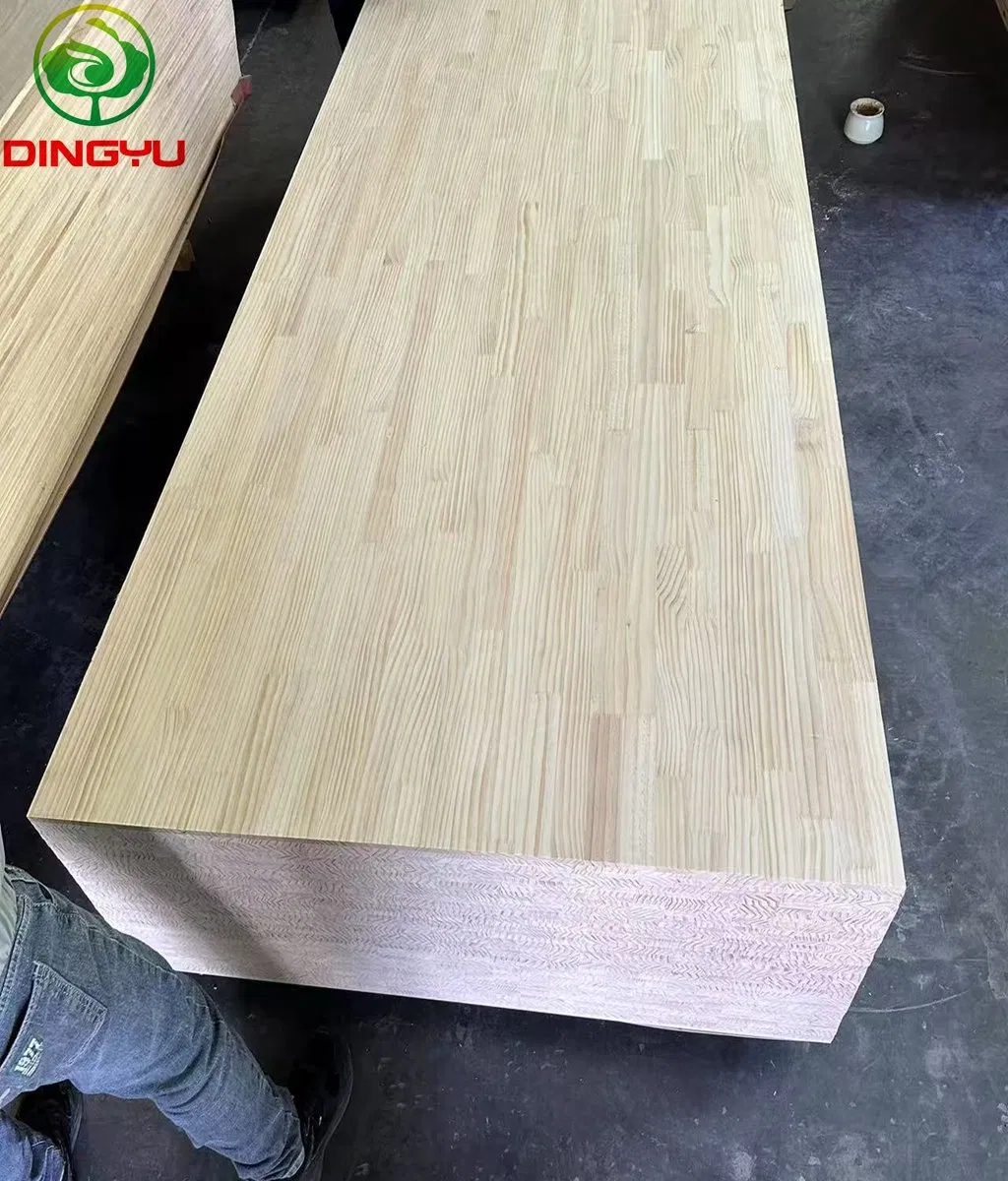 Paulownia Wood Pine Wood Rubber Wood Finger Joint Board Solid