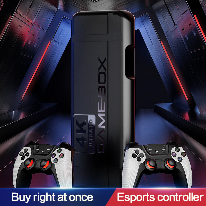 K9 Game Stick 4K Box Retro Video Game Console for PS1/PSP/N64 Mame Game Emulator