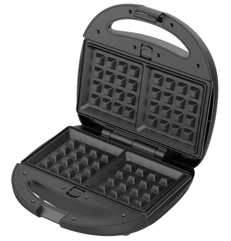 800W Electric Multi 2 Slice Waffle Donut Grill Panini Sandwich Bread Toaster