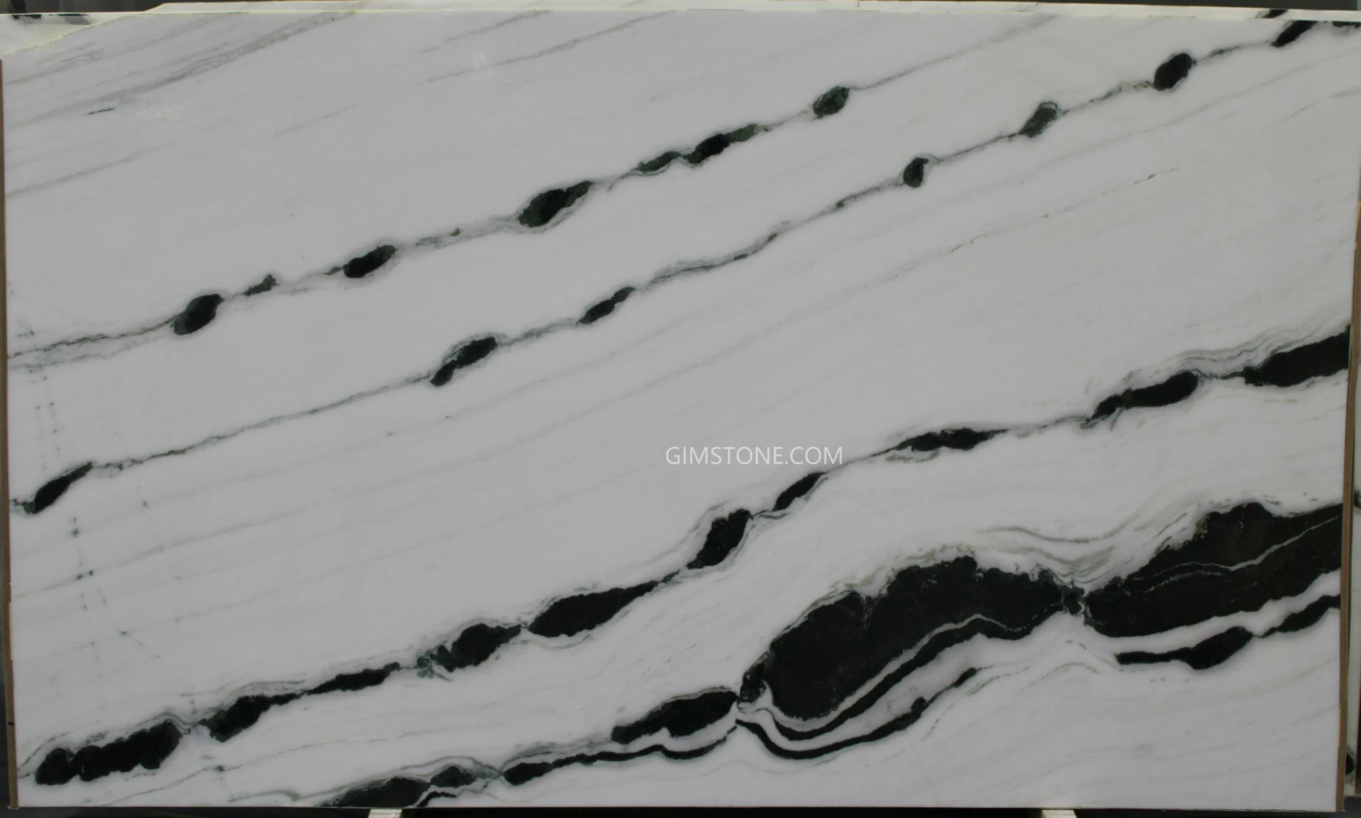 Luxury White Marble Panda White Marble for Wall Panel/ Floor Tile/ Countertop/ Vanity Top/Fireplace/Composite Panel/Tread