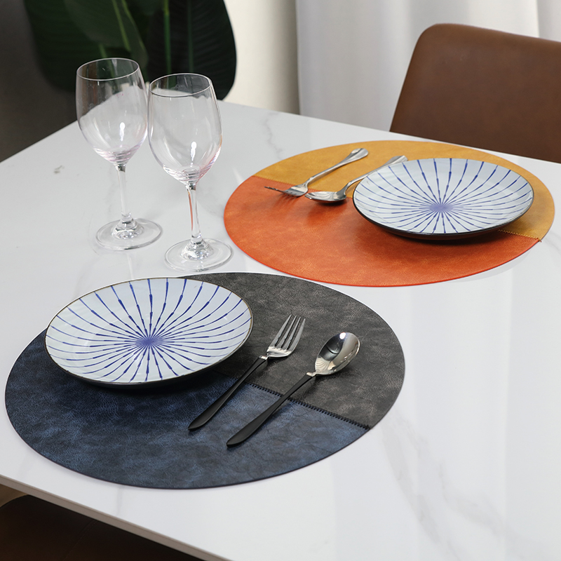 Waterproof and Heat-Resistant PVC Placemats for Home Use