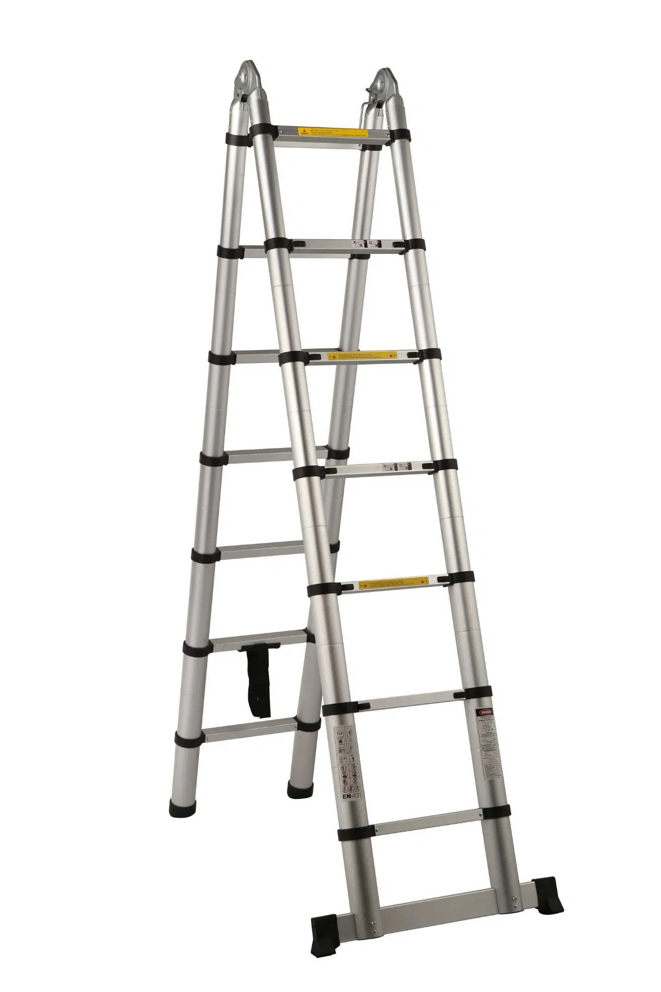 Convenient Multi Purpose Industrial Steps Folding Telescopic Aluminum Ladder
