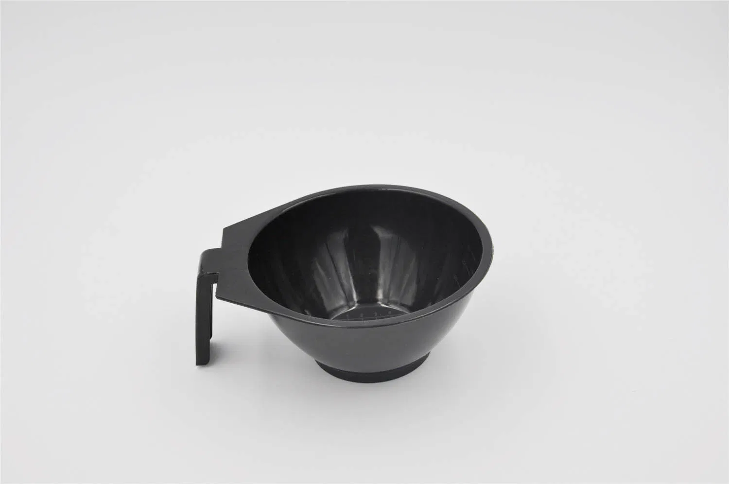 Plastic Metal Sliver Color Tint Bowl with Scale