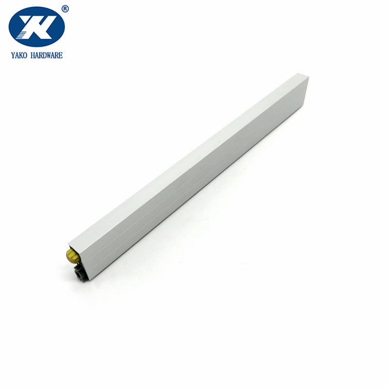 Fire Rated Customized Automatic Mortised Door Sweep Sealing Strip Gasket Wooden Aluminium Iron Metal Door Hardware Bottom Drop Down Seal with Brass Trigger