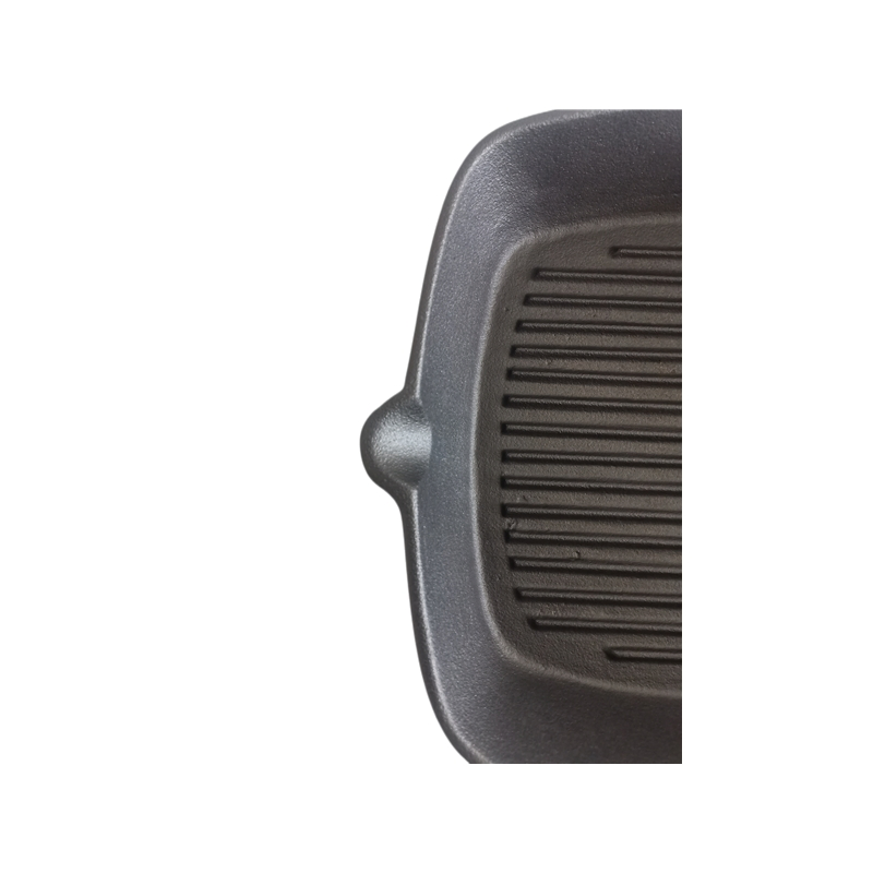 Pre-Seasoned Cast Iron Pan Griddle Cast Iron Square Grill Pan