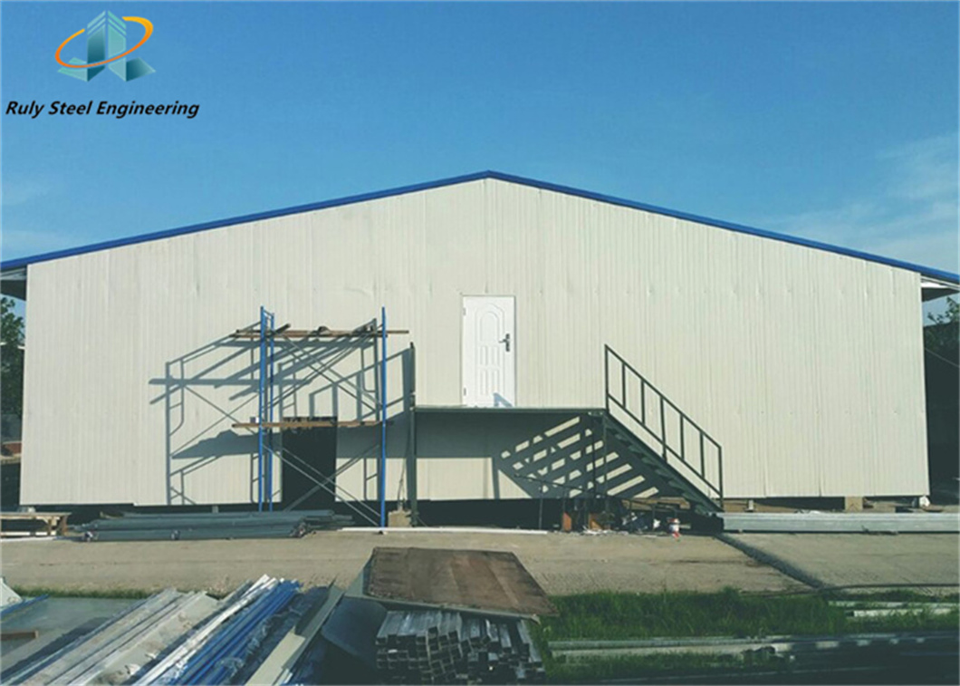 Prefab Pre-Engineered H Section Steel Multi-Span Large Indoor Space Wind/Seismic Resist Steel Structure Logistics Warehouse Building