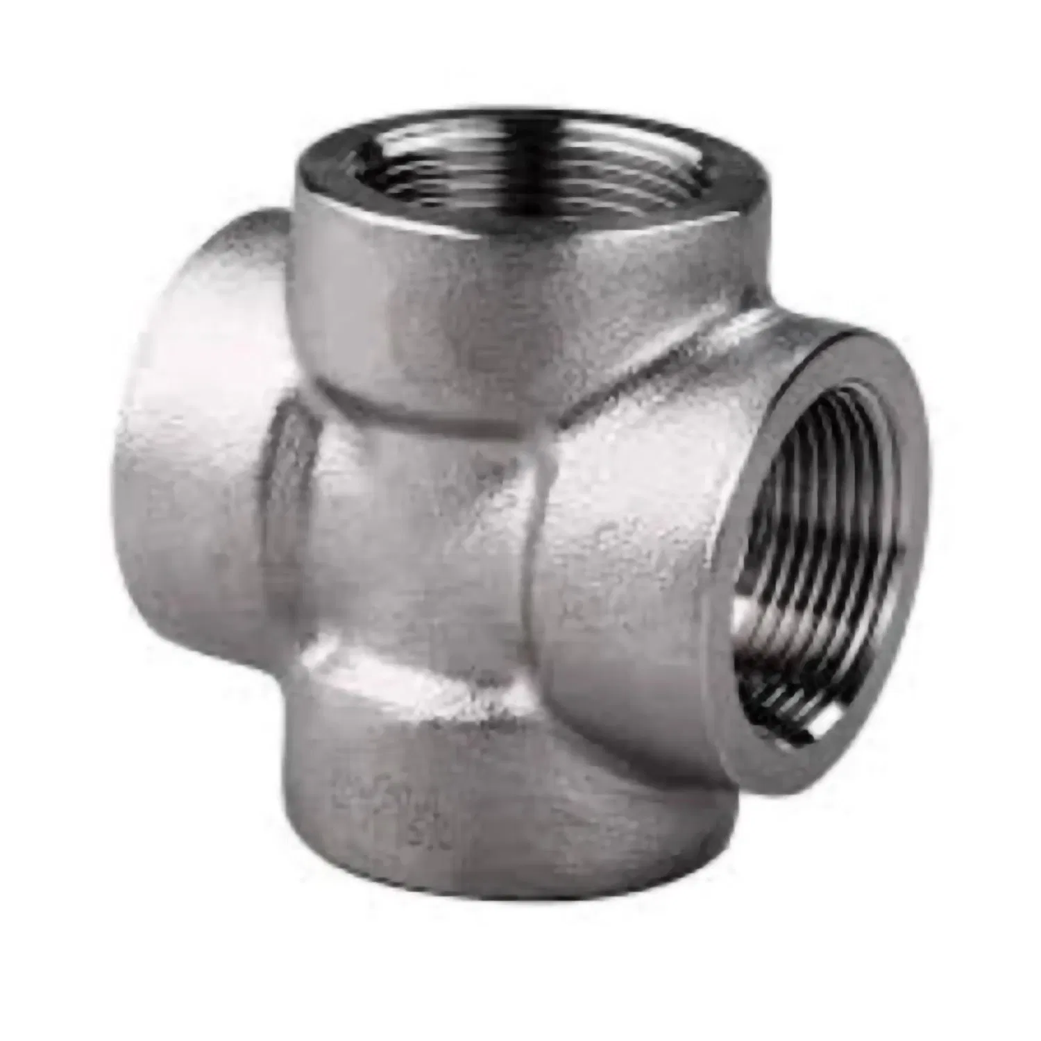 150lb Stainless Steel Fittings Cross 3/8" in Type of En10241