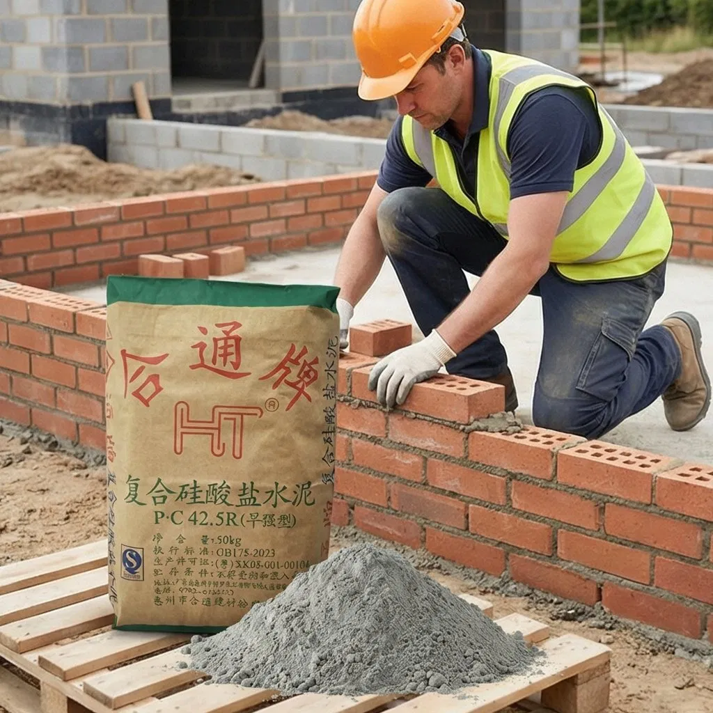 Eco-Friendly Po 42.5r Portland Cement for Sustainable Construction