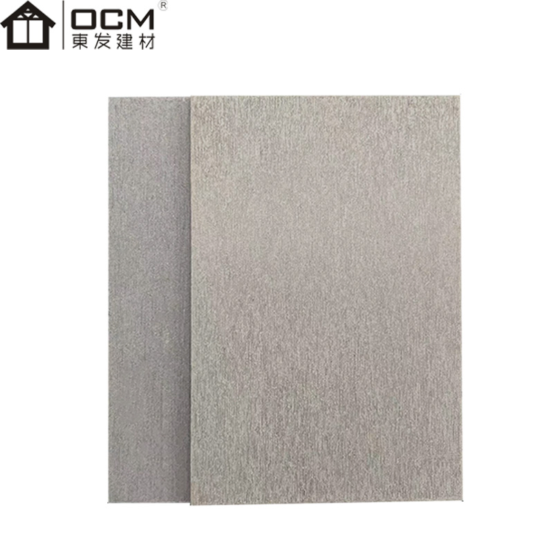 Reinforced Fiber Cement Exterior Wall Cladding Standard Plain Wall Panel
