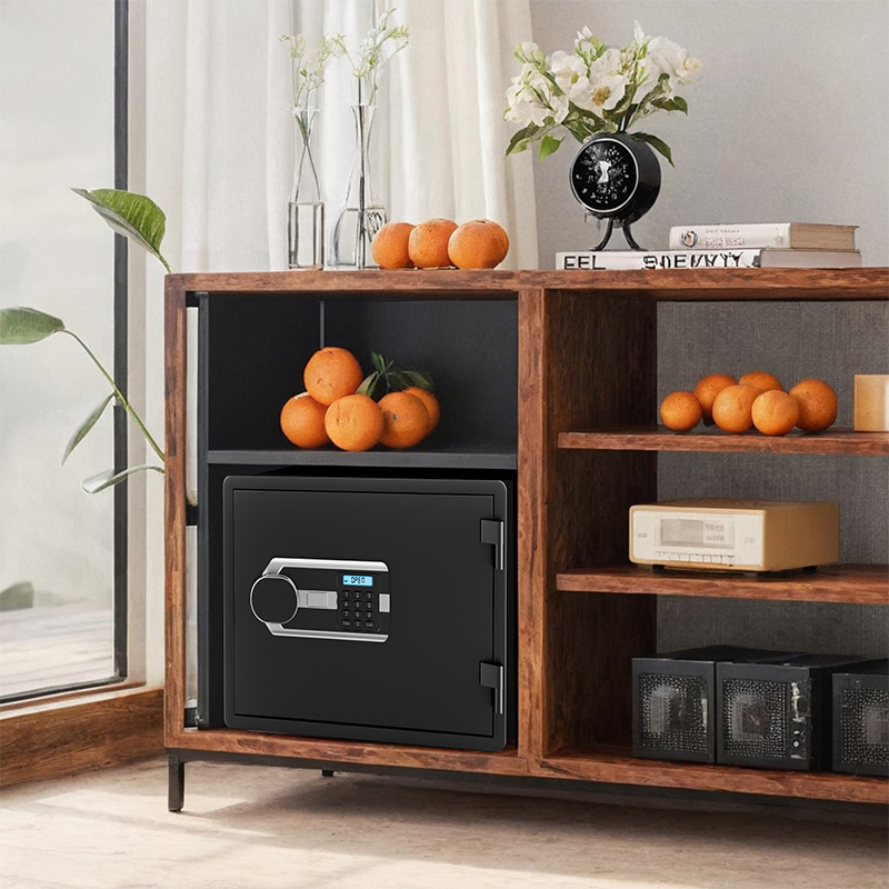 High-End UL72 1-Hour Fire Resistance Password Combination Lock Safe Box 30L Fireproof Drop Safe for Homes Businesses Offices