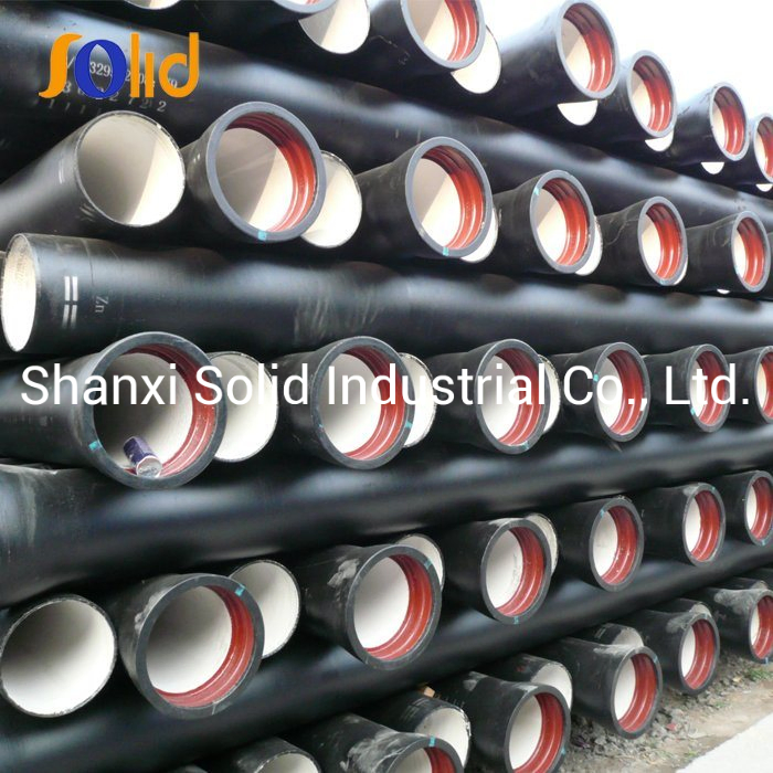 Galvanized Cement Lined Epoxy Coated ISO2531 Ductile Iron Pipe