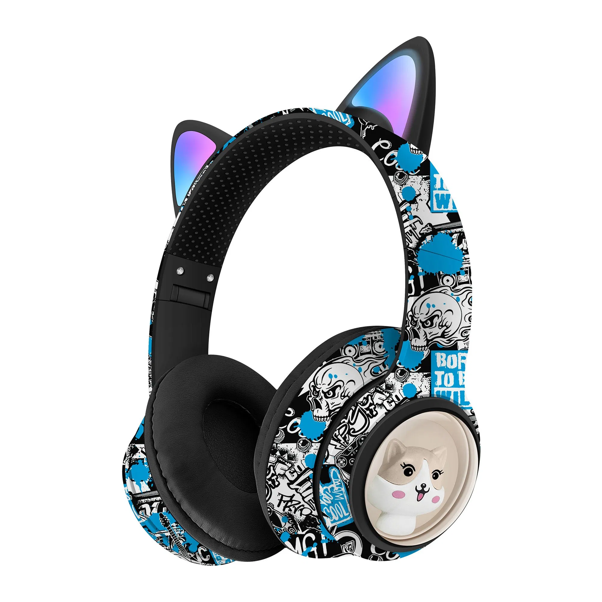 Беспроводные наушники с FM-радио и микрофоном