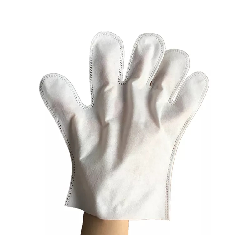 Disposable Patient Washing Glove Cleaning Cloth Car Washing Glove