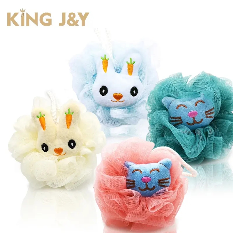 Sponges for Kids, Tub Baby Bath Flower, Cute Bath Sponge