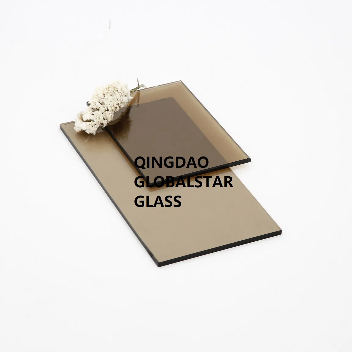 China Manufactured Dark Grey Tinted Float Glass