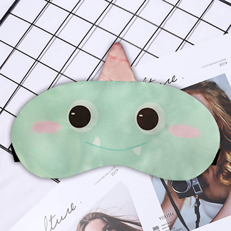 Printed Cartoon Moose "Sunshine" Eye Mask, Hot & Cold Compress, Sleep & Eye Fatigue Relief