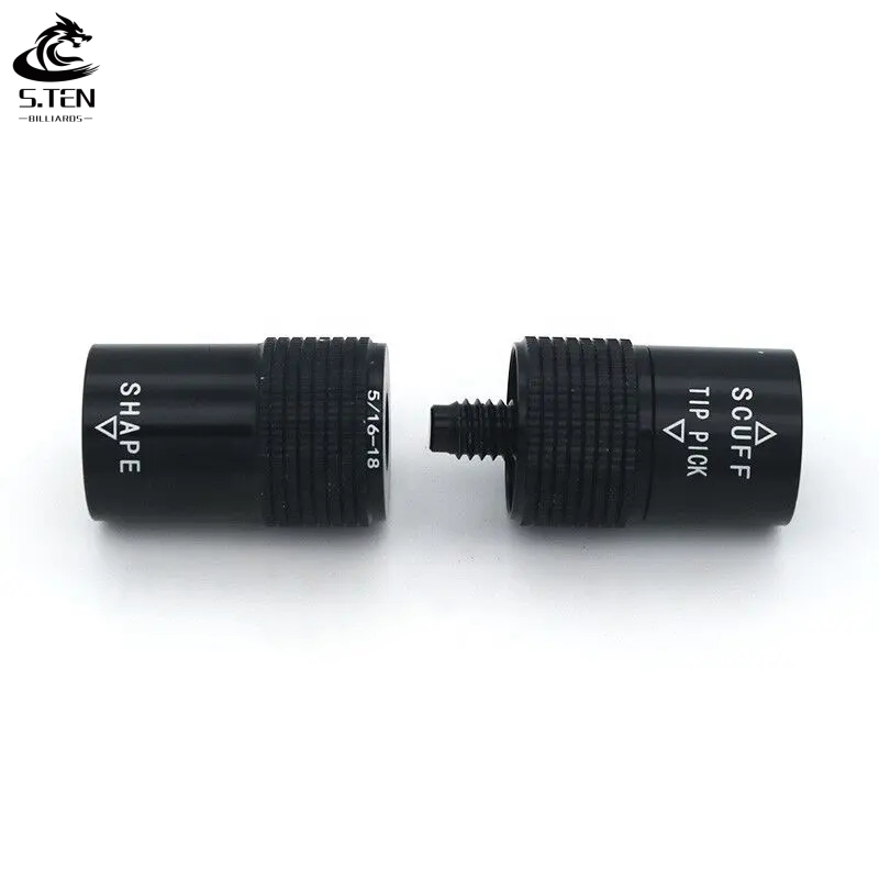 Screw Thread Jointed Protector Billiard Cue Tip Sander Wholesale