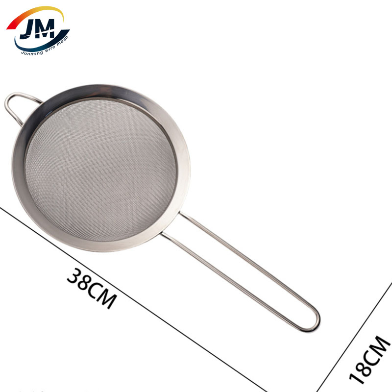 Factory Price Fine Mesh Strainer for Kitchen Metal Hand Sieve Strainer Food Strainer