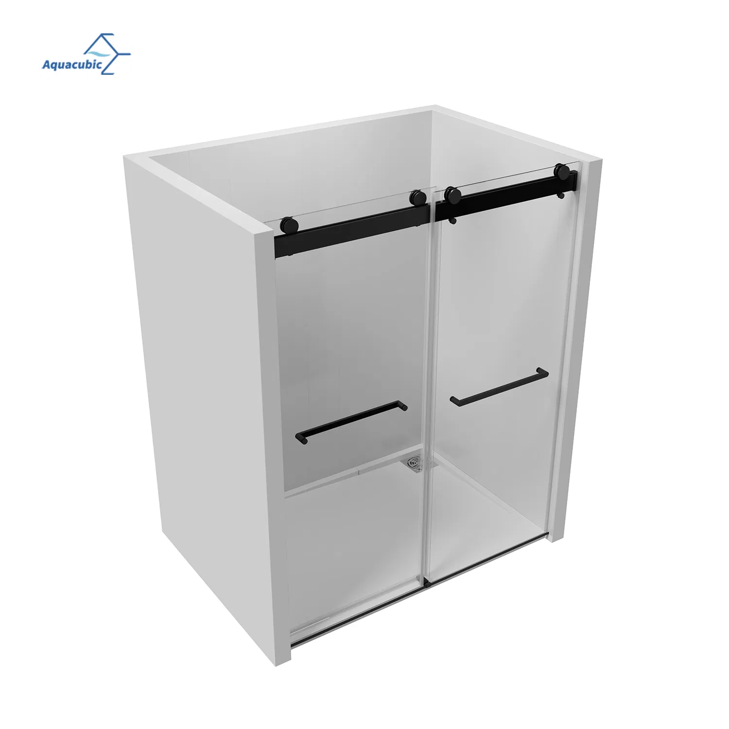 Wholesale Price Modern Style Frameless Tempered Glass Shower Partition Room Bathroom Sliding Shower Door