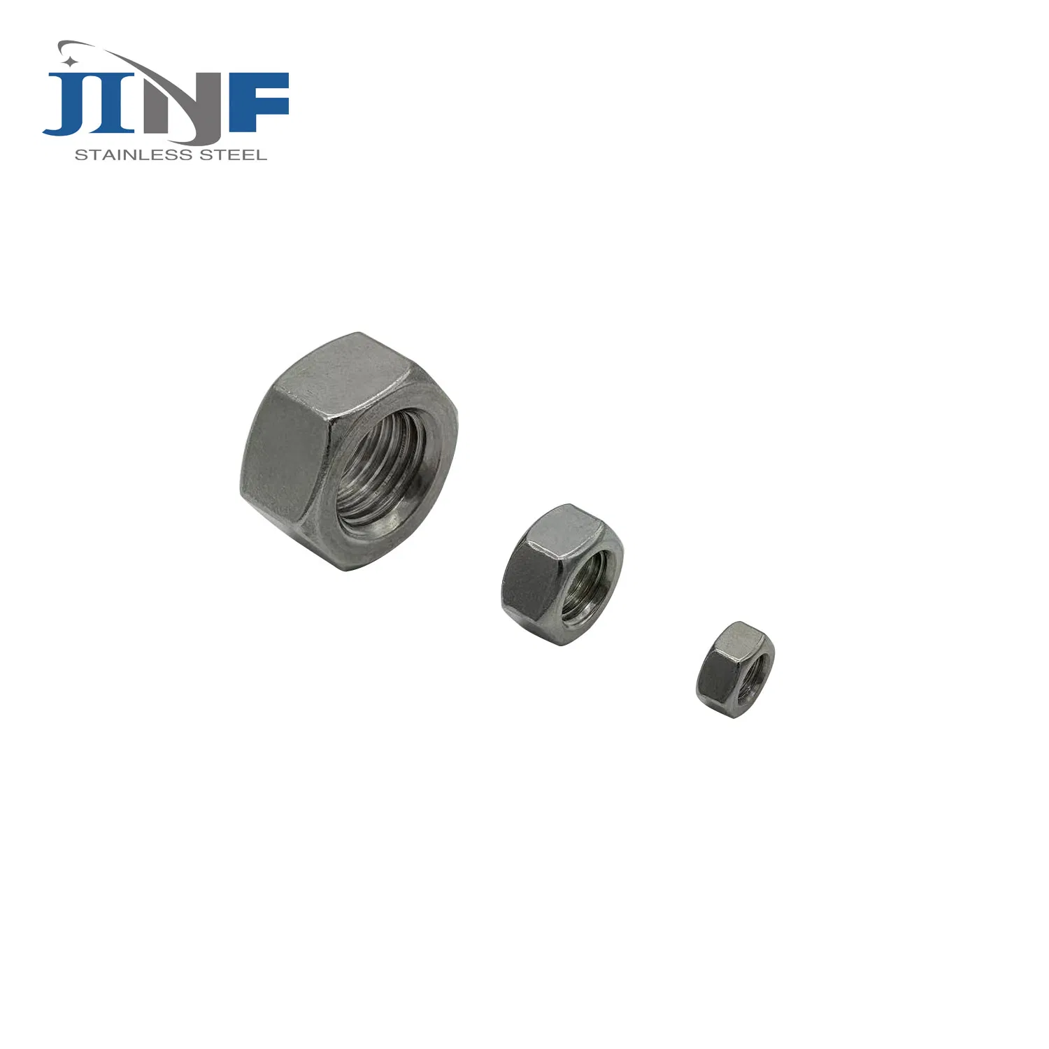Stainless Steel 201 304 316 Hex Nut/Flange Nut/Long Nut/Cap Nut/Lock Nut