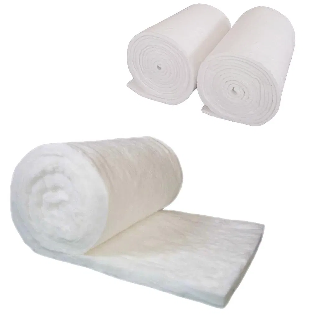 Ceramic Fiber Thermal Insulation Blanket Pipe Heatproof and Soundproof Material