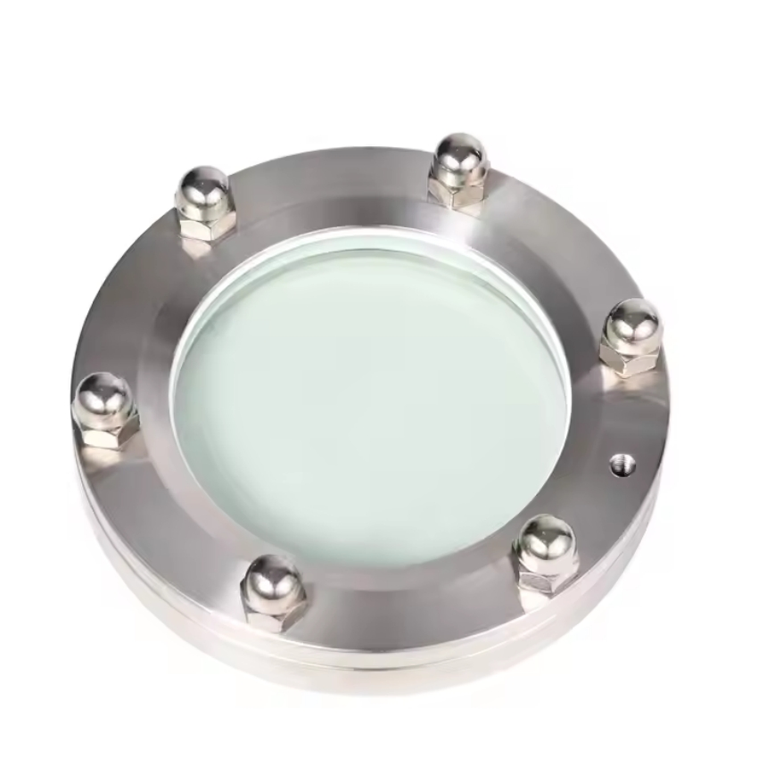 Sanitary Stainless Steel SS304 SS316L Flange Type Sight Glass