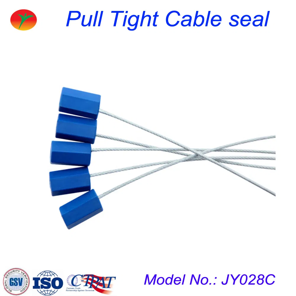 Disposable Tamper Proof Security Container Pull Tight Mechanical Cable Truck Seal