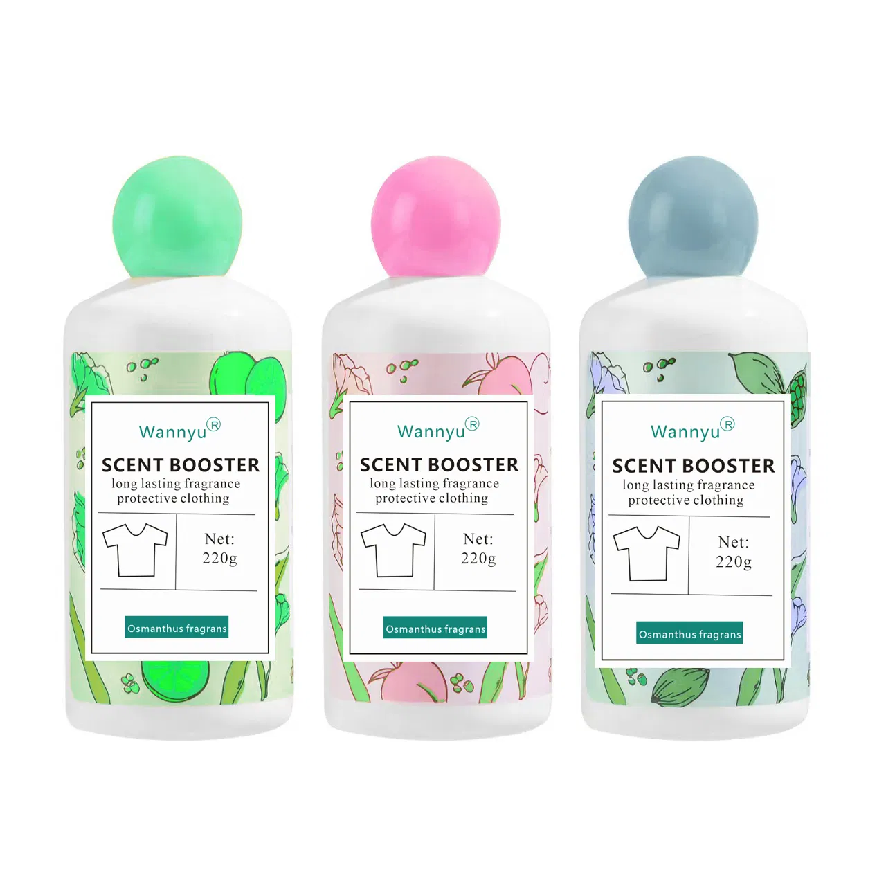 Easily Dissolve Biodegradable Fragrance Long Lasting 1 Month Natural Laundry Scent Booster