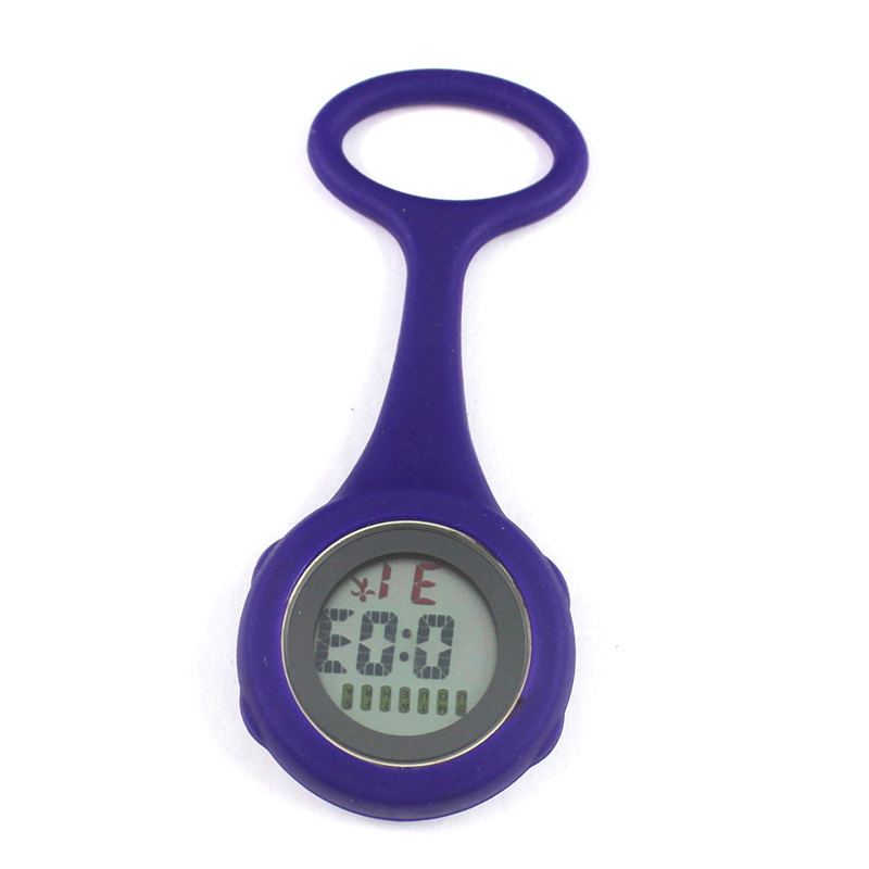 Electronic Nurse Watch Alarm Digital Nurse Hang Watch Silicone Nurse Watch
