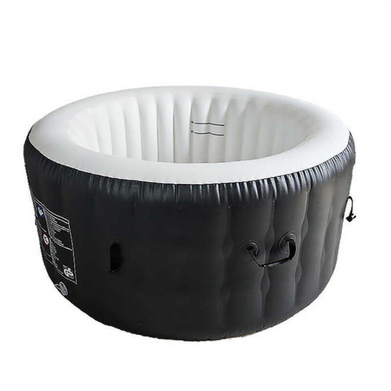 4 Persons Inflatable Hot Tub Garden SPA Portable Round Bubble Jets Massage
