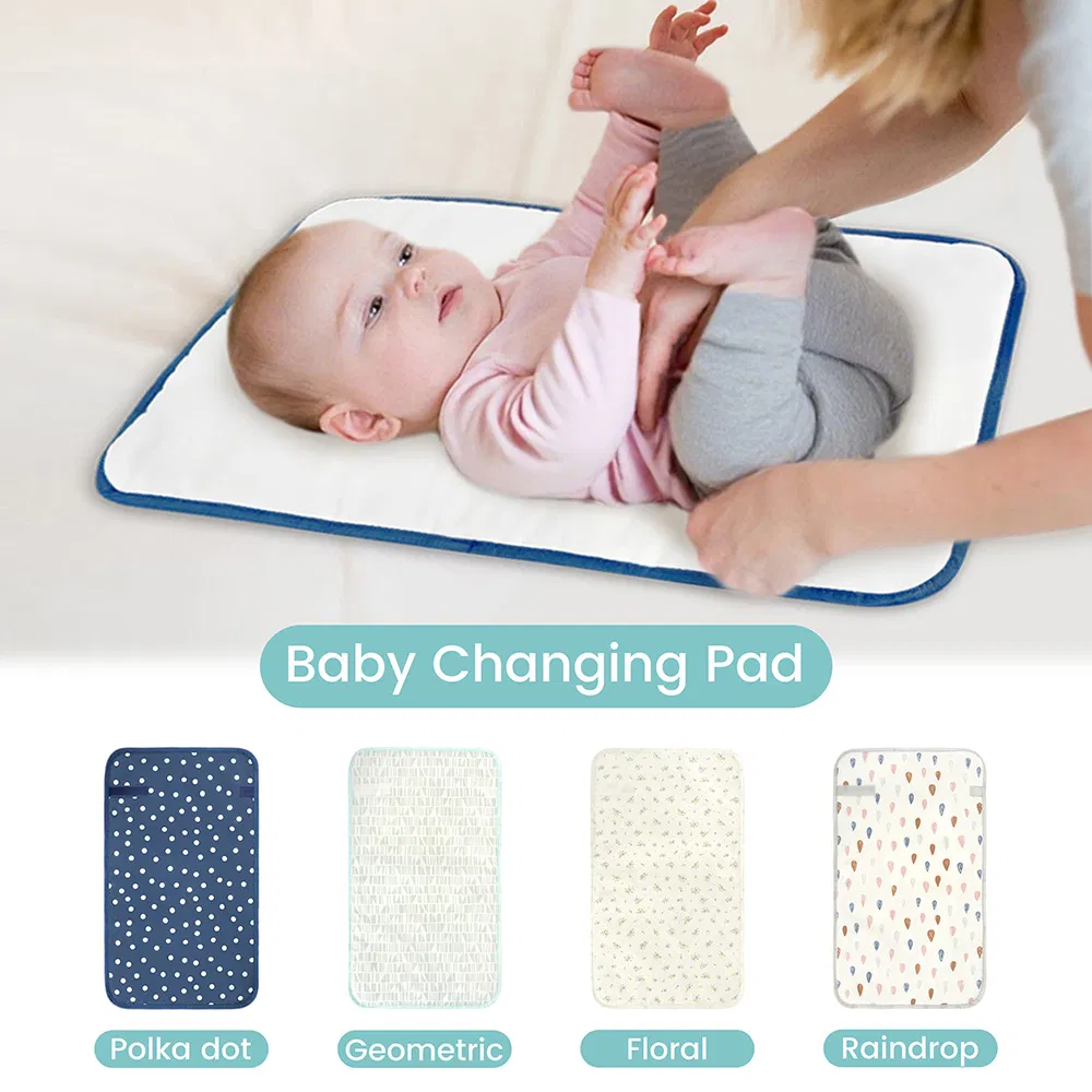 Reusable-Foldable and Colorful Baby Changing Pad Travel