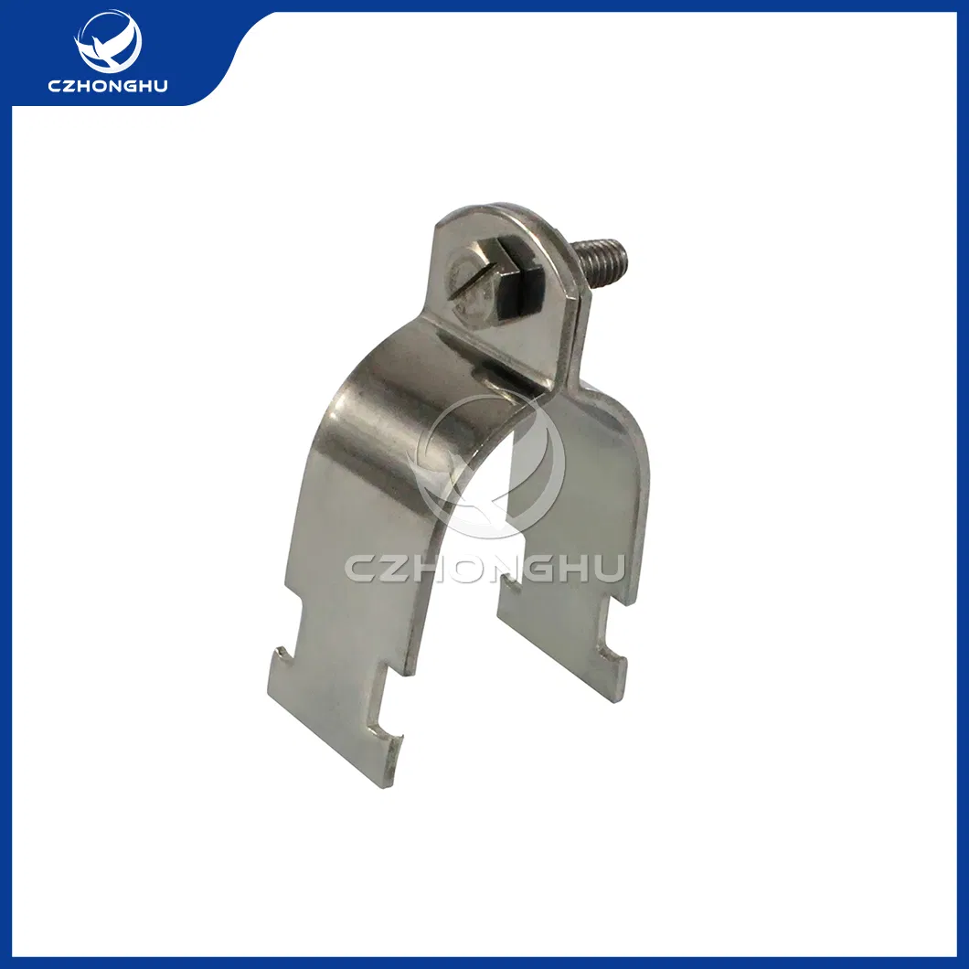 Хомут для кабельного лотка Czhonghu, оцинкованная сталь