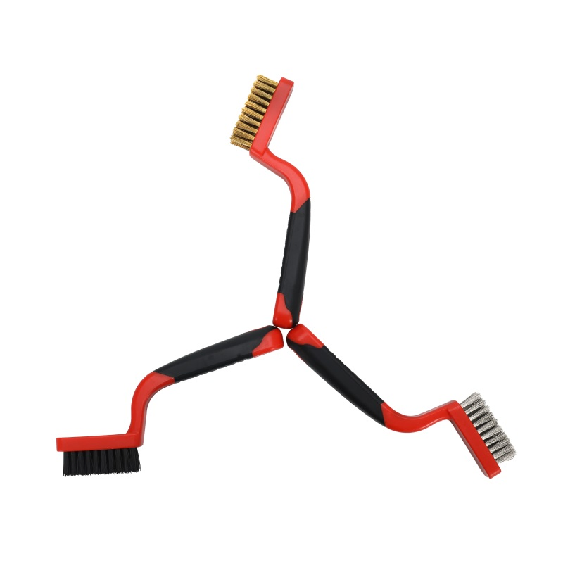 Набор проволочных щеток Buffing King 3 шт для авто