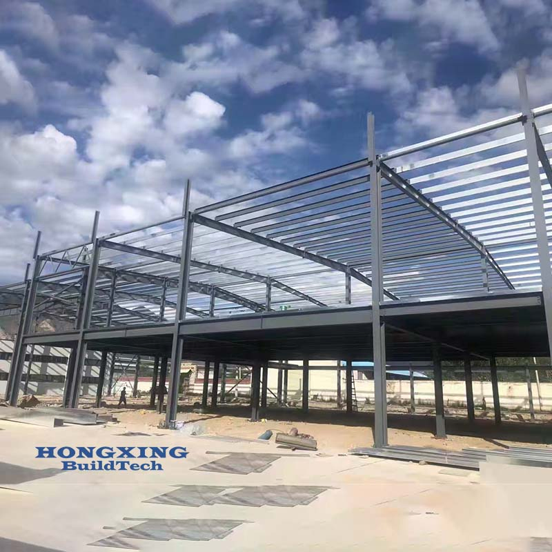 Heavy Industry Pre Engineered Metal Custom Multi Story Steel Structure Commercial Buildings