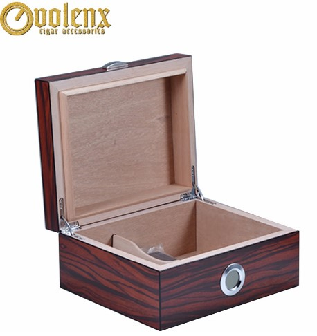 Wooden Compressor Cooling Cigar Humidor Design