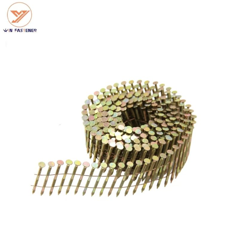 High-Quality Galvanized Coil Roofing Nails, a Premium Construction Material