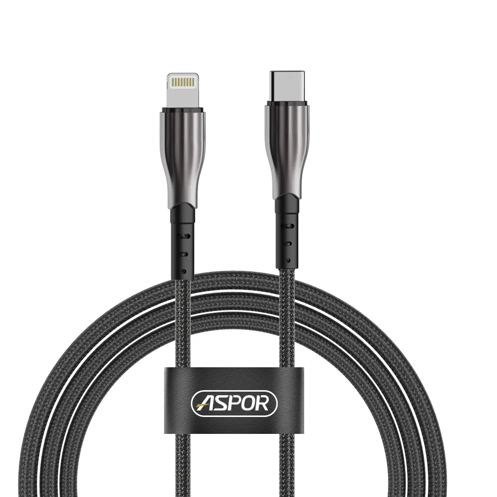 Factory Outlet Cheap Price USB Cable 20W Type-C to Lightning Cable Pd Fast Charging Data Cable Transfer USB Cable Charger for Mobile Phone