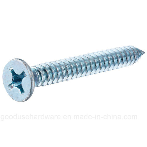 Zinc Flat Head Phillips Sheet Metal Screws #0 #2 #4 #6 #8 #10 St2.2 St2.9 St3.5 St3.9 St4.2 St4.8