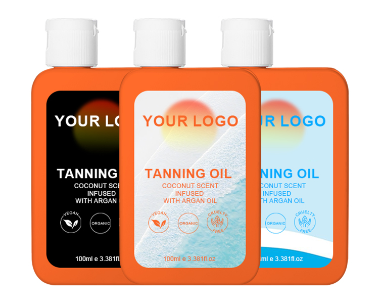 Private Label Best Natural Organic Vegan Darkest Self Tanner Drops Sunless Self-Tanning Oil Serum for Face Body