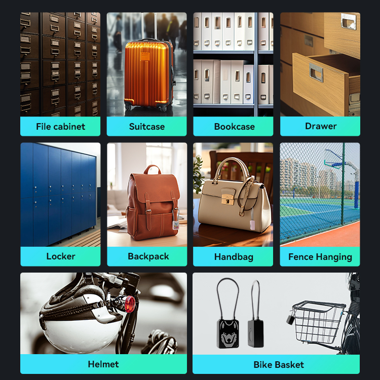 Custom Logo Small Fingerprint Padlock Promotional Gift Gym Locker Lock Luggage Padlock Backpack Smart Padlock USB Charging