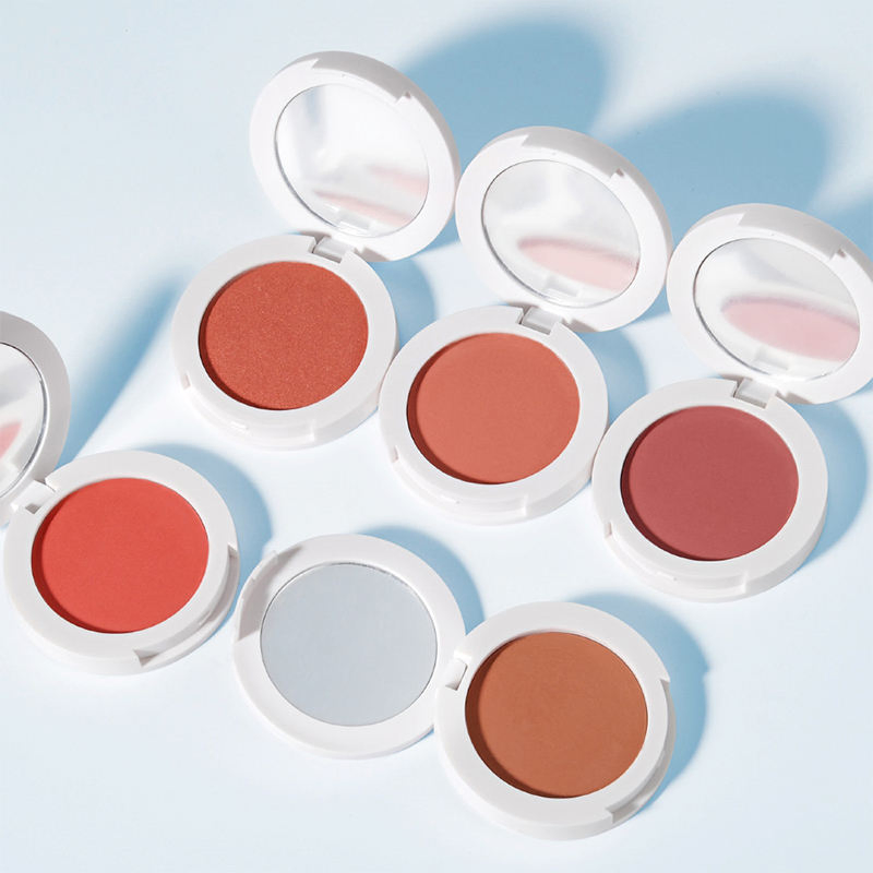 High Quality Custom Logo Makeup Face Pigment Blusher Powder