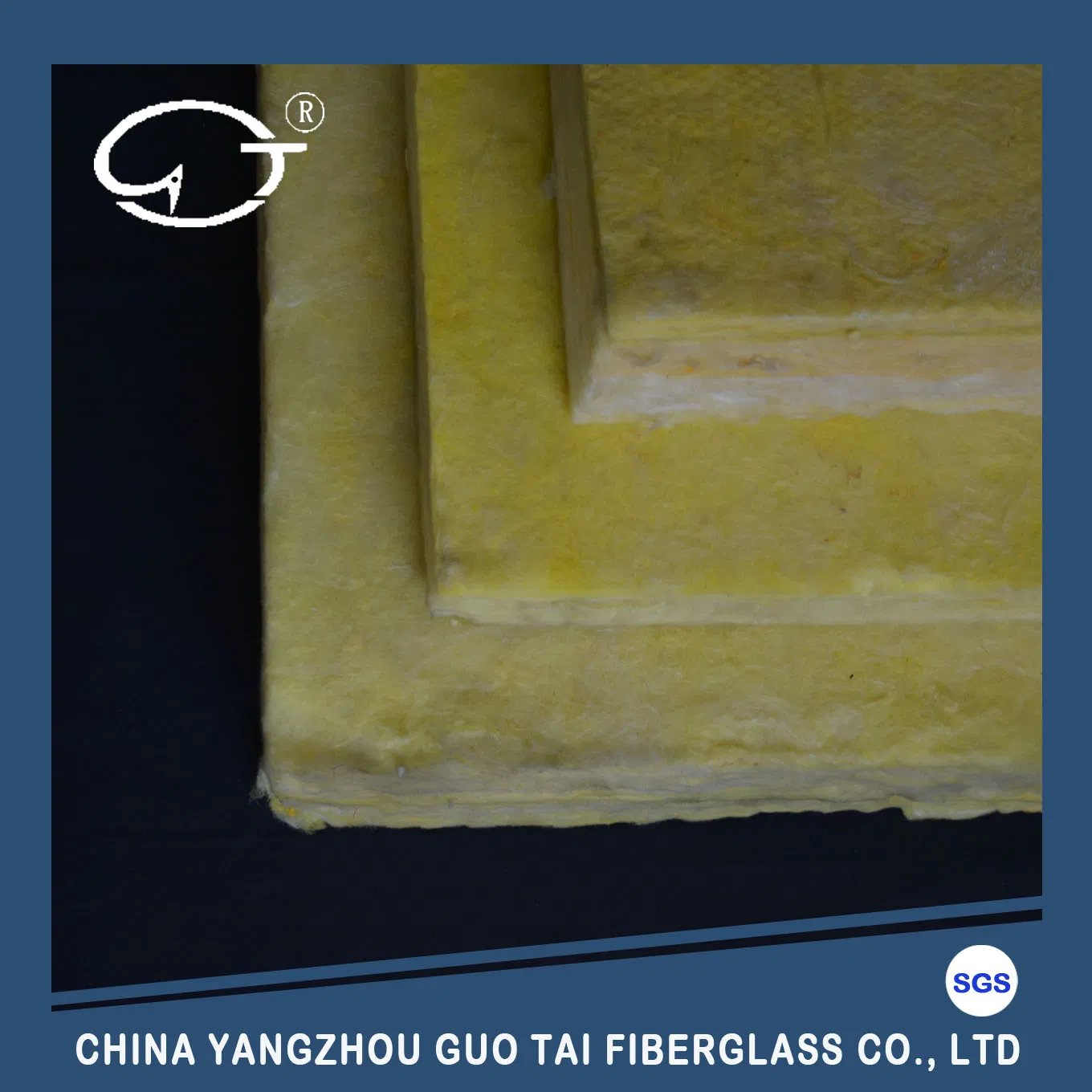 High Quality Fiberglass Wool Board for Sound-Absorbtion and Heat Insulation