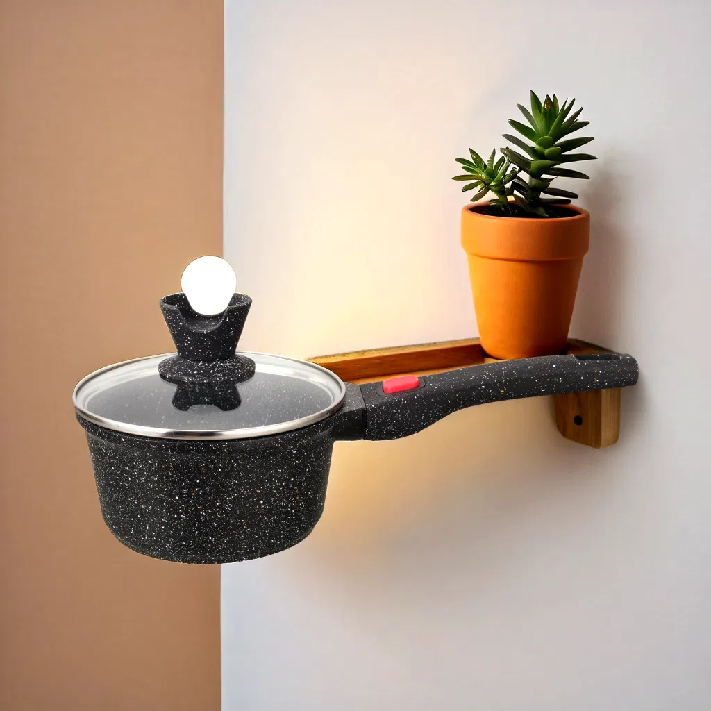 Factory Price Mini Non-Stick Cooking Pot Milk Pan Saucepan Commercial Use Cookware