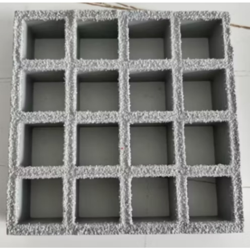 High-Quality Gritted Surface Anti-Slip FRP/GRP Composite Fiberglass Grating in Hot Selling