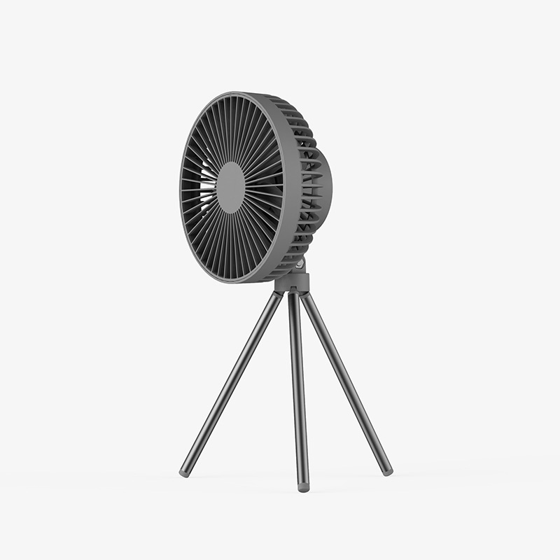 Versatile Desktop Outdoor Fan with USB Charging Capability